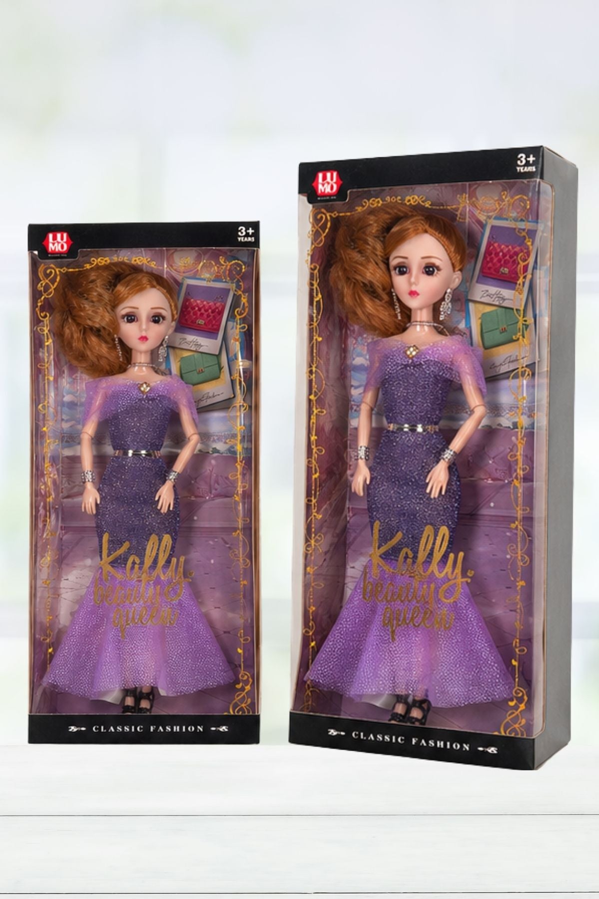 Purple Barbie Doll Toy