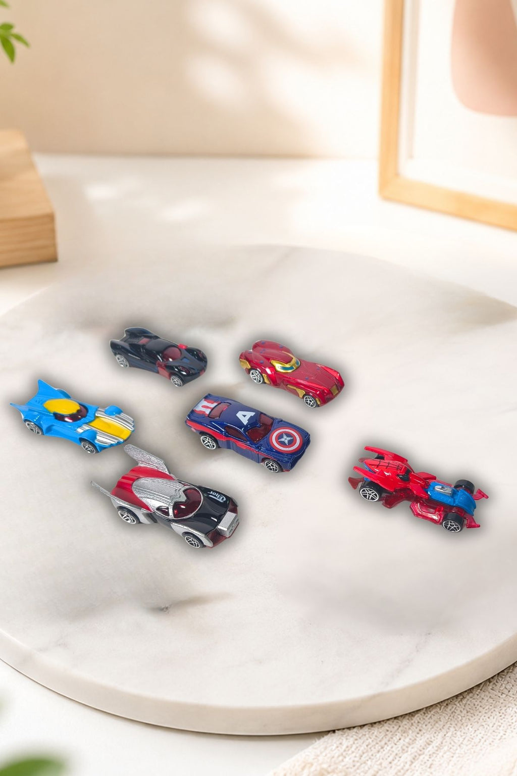 Avengers Metal Car Set (6 Pieces)